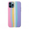 Imagen de PROTECTOR IPHONE 12 12 PRO SILICON RAINBOW