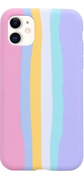 Imagen de PROTECTOR IPHONE 11 PRO SILICON RAINBOW