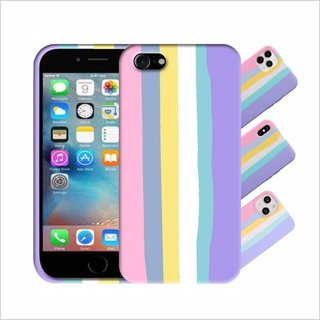Imagen de PROTECTOR IPHONE 6/6S SILICON RAINBOW
