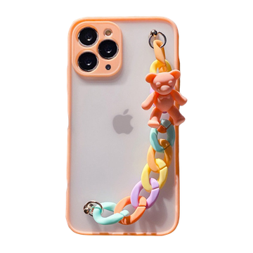 Imagen de PROTECTOR IPHONE 14 CORREA MELON