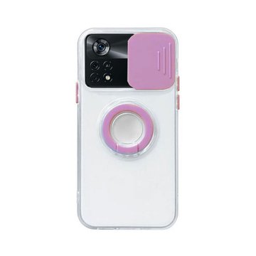 Imagen de PROTECTOR XIAOMI POCO X4 PRO/11 PRO RINGCAM PINK