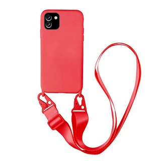 Imagen de PROTECTOR SAMSUNG A04E NECK RED