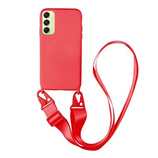 Imagen de PROTECTOR SAMSUNG A24 NECK RED