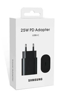 Imagen de ADAPTADOR CARGADOR SAMSUNG TIPO C PD 25W NEGRO