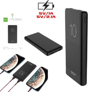Imagen de POWER BANK 10000 MAH DOBLE USB GOLF