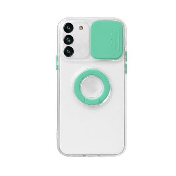 Imagen de PROTECTOR SAMSUNG S22 RINGCAM GREEN