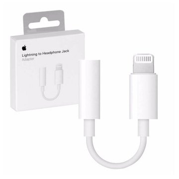 Imagen de ADAPTADOR IPHONE LIGHTNING A 3.5 MM ORIGINAL
