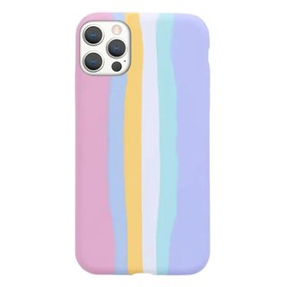 Imagen de PROTECTOR IPHONE 14 PRO MAX SILICONA RAINBOW