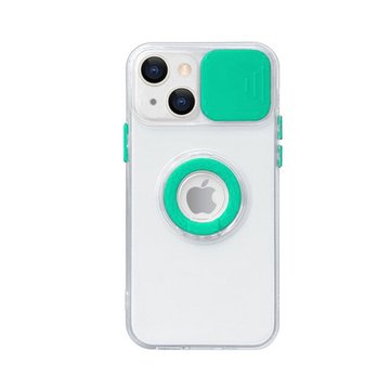Imagen de PROTECTOR IPHONE 13 MINI RINGCAM GREEN