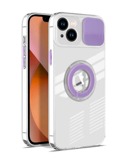 Imagen de PROTECTOR IPHONE 12 RINGCAM PURPLE