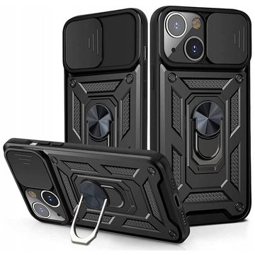Imagen de PROTECTOR IPHONE 14 PLUS CAMRING BLACK