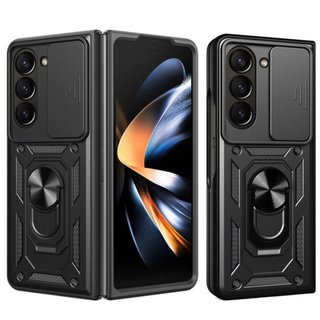 Imagen de PROTECTOR SAMSUNG Z FOLD 5 CAMRING BLACK