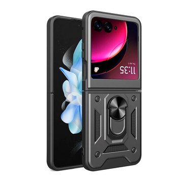 Imagen de PROTECTOR MOTOTOLA RAZR 40 ULTRA CAMRING BLACK