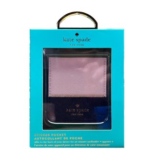 Imagen de PORTA TARJETAS KATE SPADE NEW YORK PINK BLACK