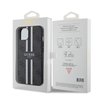 Imagen de FUNDA GUESS IPHONE 15 STRIPES BLACK 6257
