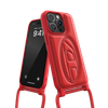 Imagen de FUNDA DIESEL IPHONE 14 PRO CORREA 50279 RED