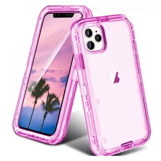 Imagen de PROTECTOR IPHONE 15 PRO ROBOT 360 PINK