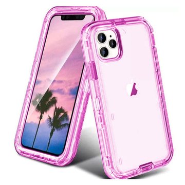 Imagen de PROTECTOR IPHONE 15 PRO ROBOT 360 PINK