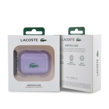 Imagen de LACOSTE ESTUCHE AIRPODS PRO/ PRO 2  PURPLE 9255