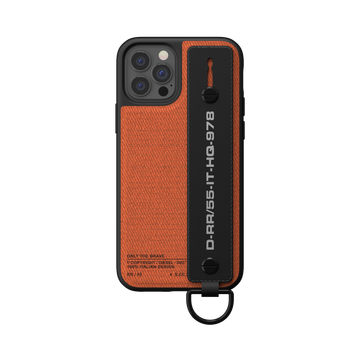 Imagen de DIESEL IPHONE 12 CORREA 44288 BK ORANGE