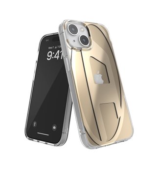 Imagen de FUNDA DIESEL IPHONE 15 OVAL 54088 GOLD