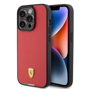 Imagen de FUNDA FERRARI IPHONE 15 PRO ITALY FLAG 0213
