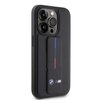 Imagen de FUNDA BMW IPHONE 15 PRO PU LEATHER BLACK GRIP 1950