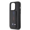 Imagen de FUNDA BMW IPHONE 15 PRO PU LEATHER BLACK GRIP 1950