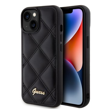 Imagen de FUNDA GUESS IPHONE 15 PRO LEATHER BLACK 9628