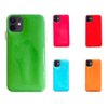 Imagen de PROTECTOR IPHONE 12 MINI JELLY CELESTE - meli