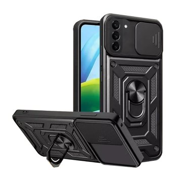Imagen de Protector Samsung S22 PLUS CAMRING Black