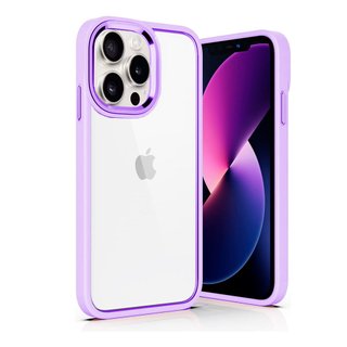 Imagen de Protector  iPhone 15 Pro Max Borde Purple