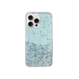 Imagen de Protector  iPhone 15 Pro Shine Turquesa