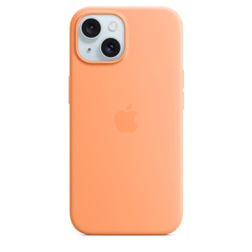 Imagen de Silicona magsafe iPhone 15 Orange Sorbet