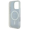 Imagen de FUNDA GUESS IPHONE 16 PRO MAGSAFE PATTERN GOLD RING AND LOGO BLACK 1985