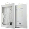 Imagen de FUNDA GUESS IPHONE 16 PRO MAX MAGSAGE CASE GLITTER WITH BEADS STRAP TRANSPARENT 8586