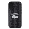 Imagen de FUNDA LACOSTE IPHONE 16 MAGSAFE MONOGRAM VINTAGE LOGO NEGRO 0408