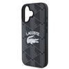 Imagen de FUNDA LACOSTE IPHONE 16 MAGSAFE MONOGRAM VINTAGE LOGO NEGRO 0408