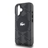 Imagen de FUNDA LACOSTE IPHONE 16 PLUS MAGSAFE MONOGRAM LOGO NEGRO 1139