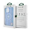 Imagen de FUNDA LACOSTE IPHONE 16 PRO MAGSAFE MONOGRAM LIGTH BLUE 1382