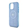 Imagen de FUNDA LACOSTE IPHONE 16 PRO MAX MAGSAFE MONOGRAM LIGTH BLUE 1399