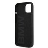 Imagen de FUNDA BMW IPHONE 13 SILICONA METAL LOGO NEGRO 2747