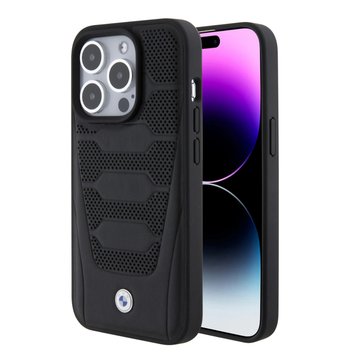 Imagen de FUNDA BMW IPHONE 15 PRO MAX MAGSAFE CUERO SEATS PATTERN 5323