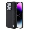 Imagen de FUNDA BMW IPHONE 15 PRO MAX CUERO SINTETICO METAL LOGO 2810