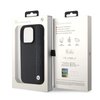 Imagen de FUNDA BMW IPHONE 15 PRO MAX CUERO SINTETICO METAL LOGO 2810
