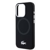 Imagen de FUNDA LACOSTE IPHONE 15 PRO MAGSAFE NEGRO Y PLATEADO 0130