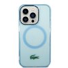 Imagen de FUNDA LACOSTE IPHONE 15 PRO MAX MAGSAFE CELESTE TRANSLUCIDO 4143