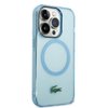 Imagen de FUNDA LACOSTE IPHONE 15 PRO MAX MAGSAFE CELESTE TRANSLUCIDO 4143