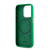 Imagen de FUNDA LACOSTE IPHONE 15 PRO MAGSAFE VERDE Y PLATEADO 0376