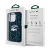 Imagen de FUNDA LACOSTE IPHONE 15 PRO MAX MAGSAFE MICROFIBER VINTAGE LOGO BLUE 8823